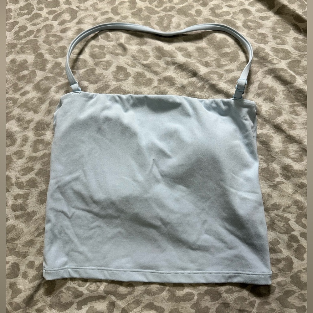 Buffbunny Blue Bubbles 🫧 Butter Bandeau Crop Medium - Picture 5 of 12